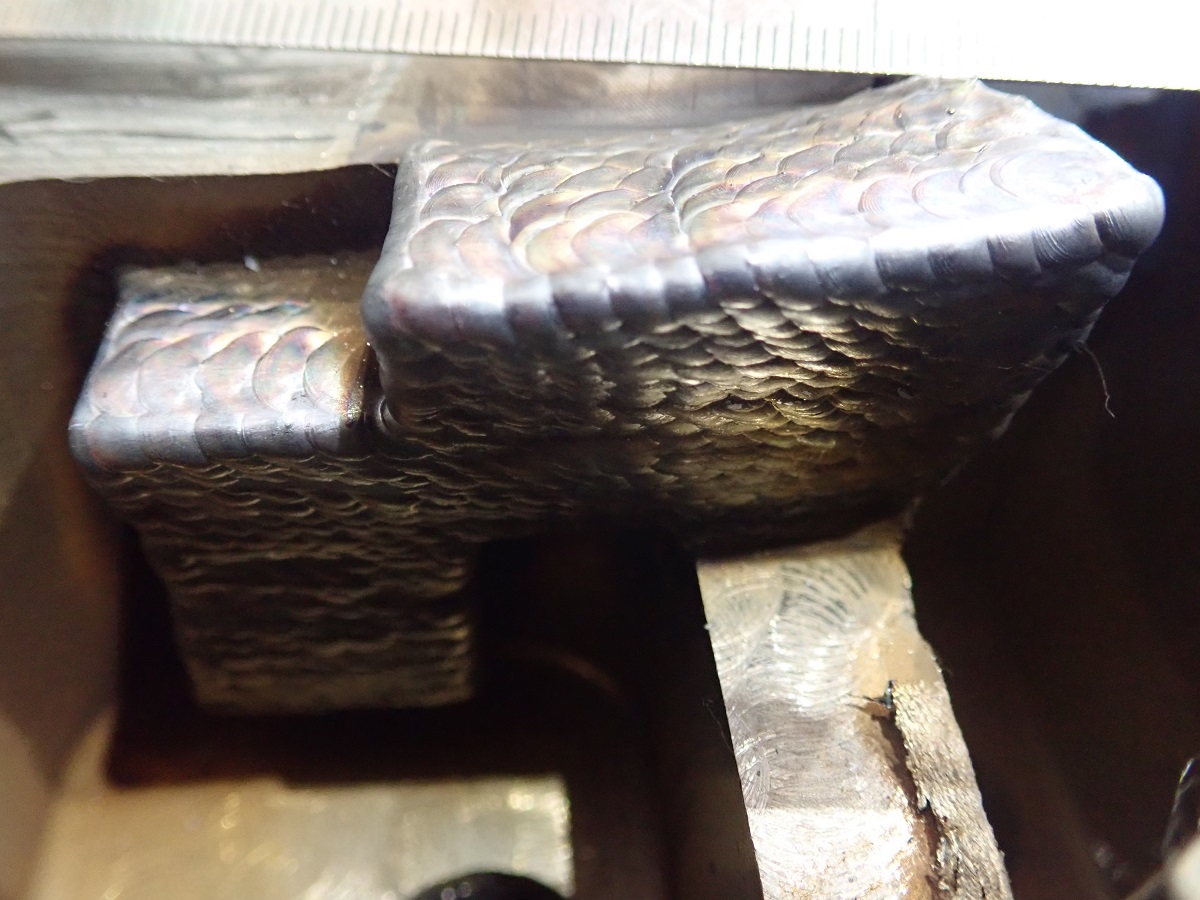 形状追加肉盛り 形状追加肉盛り