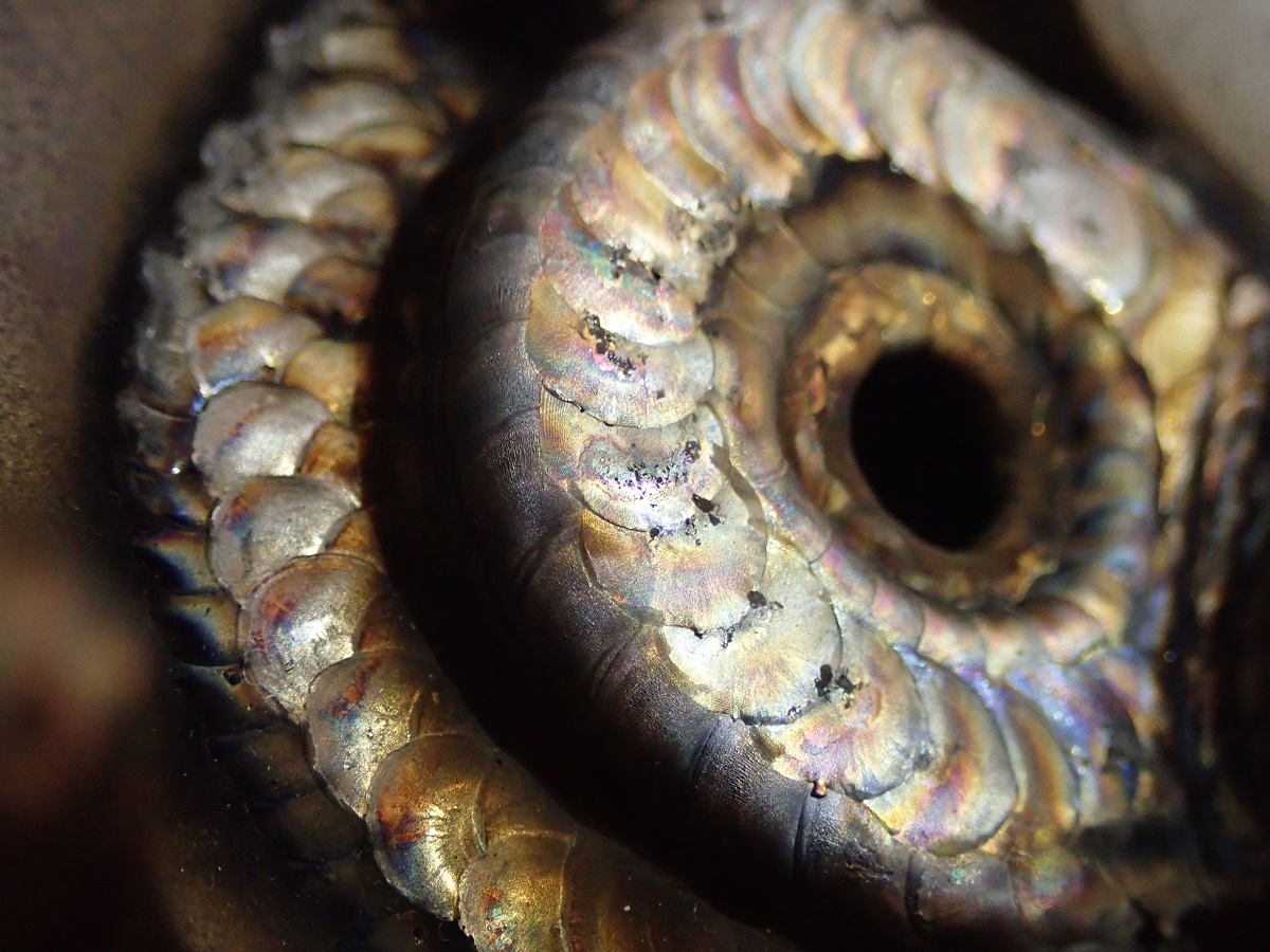 形状部1.0mm以上肉盛り 形状部1.0mm以上肉盛り