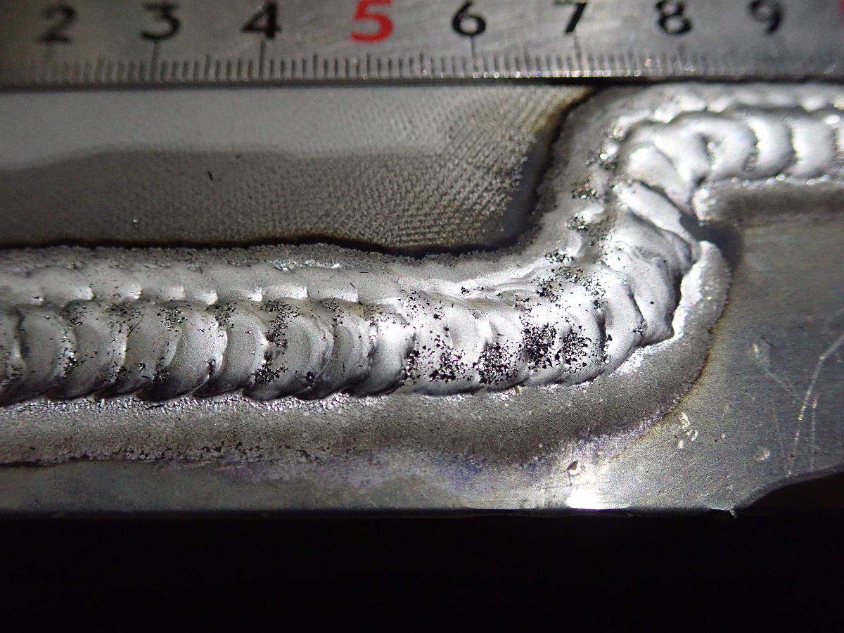 アルミリブ埋め肉盛り アルミリブ埋め肉盛り