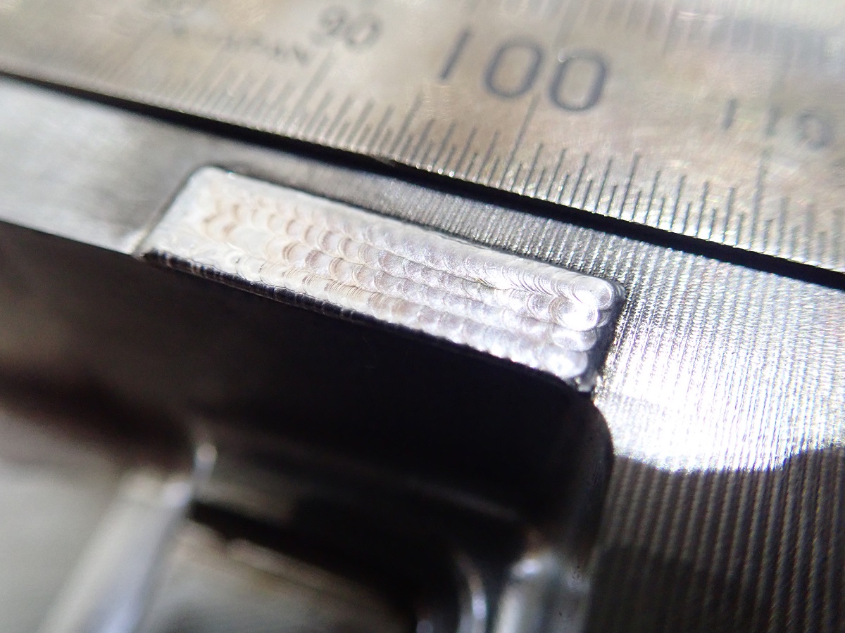 外角肉盛り 外角肉盛り