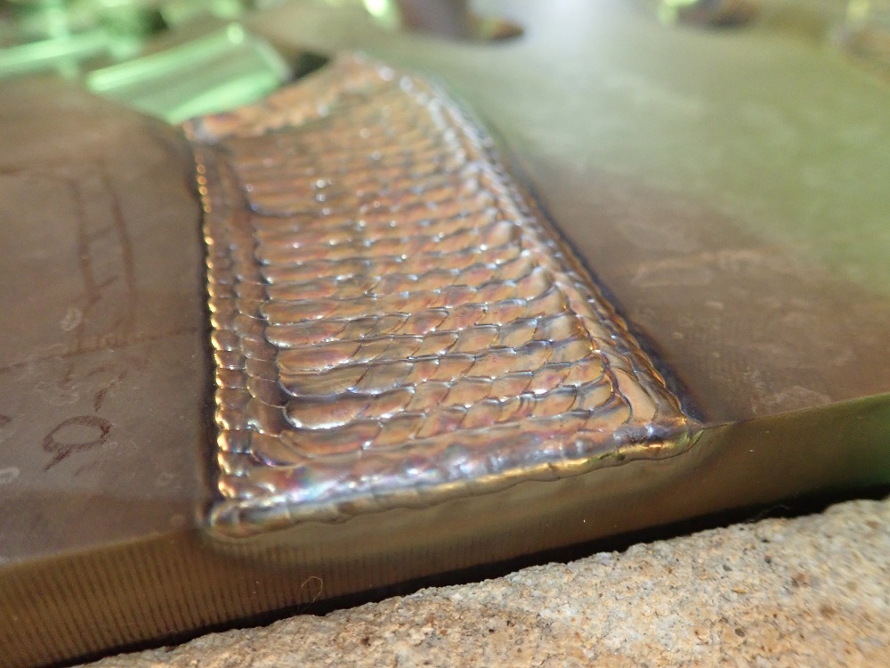 エアベントへの溶接