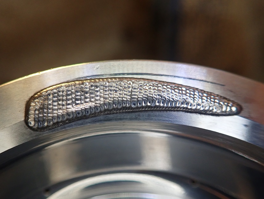 アルミ金型の補修