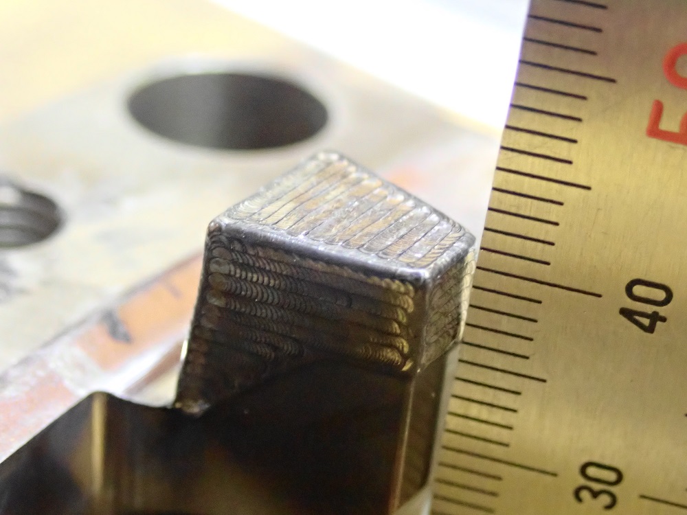 レーザー溶接後