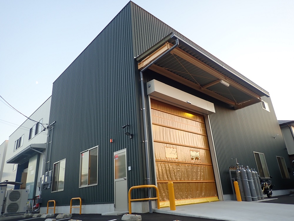 新工場外観 新工場外観